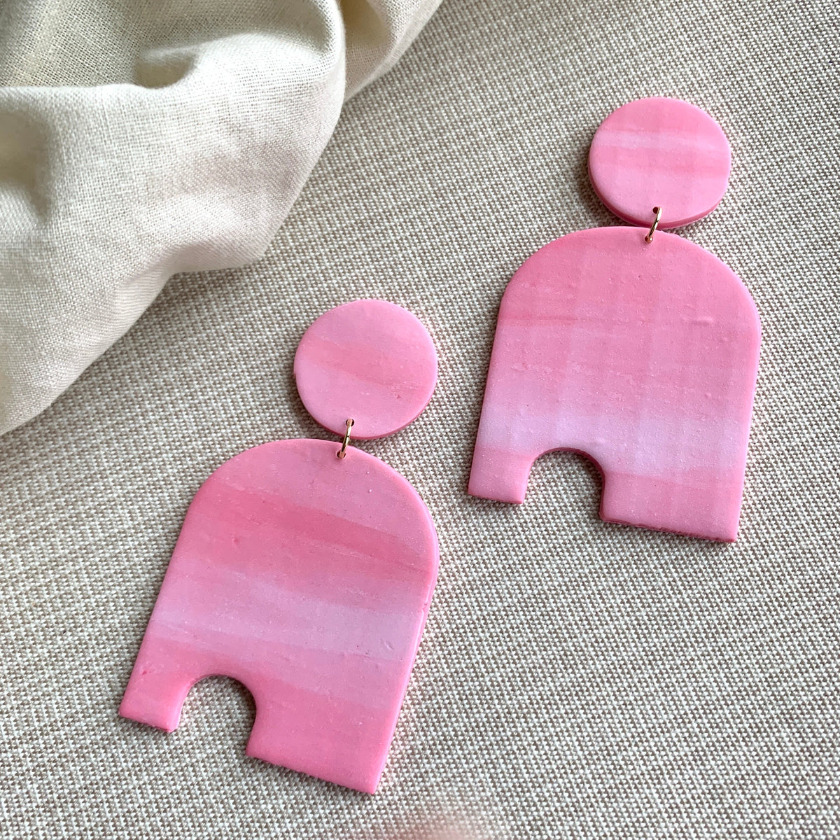 WBCC Polymer Clay Earrings Julien Water Bear Clay Co.