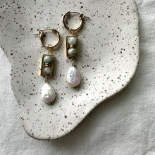 Load image into Gallery viewer, morganite charms (hoops not included)