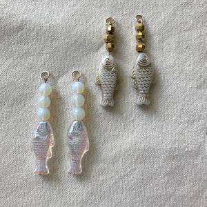 feesh charms (hoops not included)