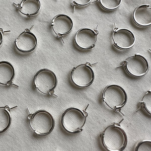 Sterling Silver Hoops (15mm)